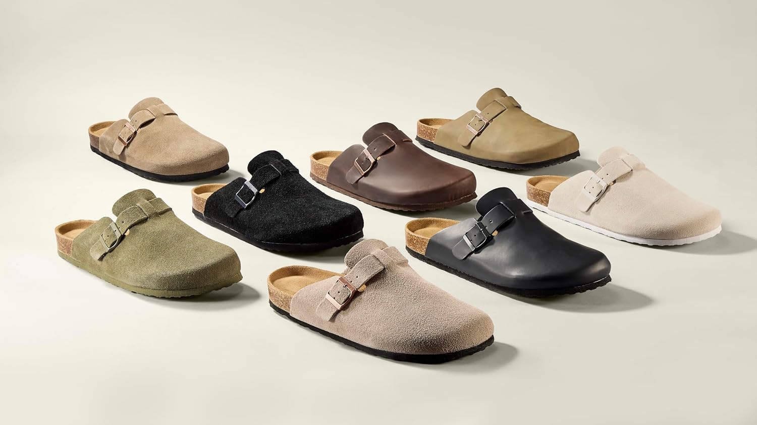 image:imageProject Cloud 100 Full Grain Genuine Leather Clogs for Men 2026 BrooklynBlack