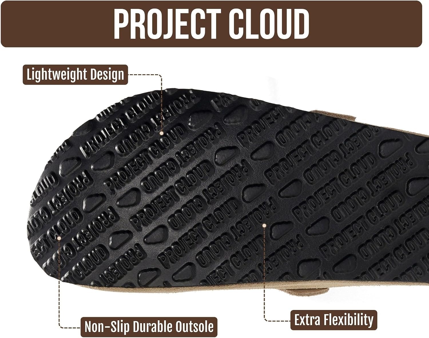 image:imageProject Cloud 100 Full Grain Genuine Leather Clogs for Men 2026 BrooklynSand Suede