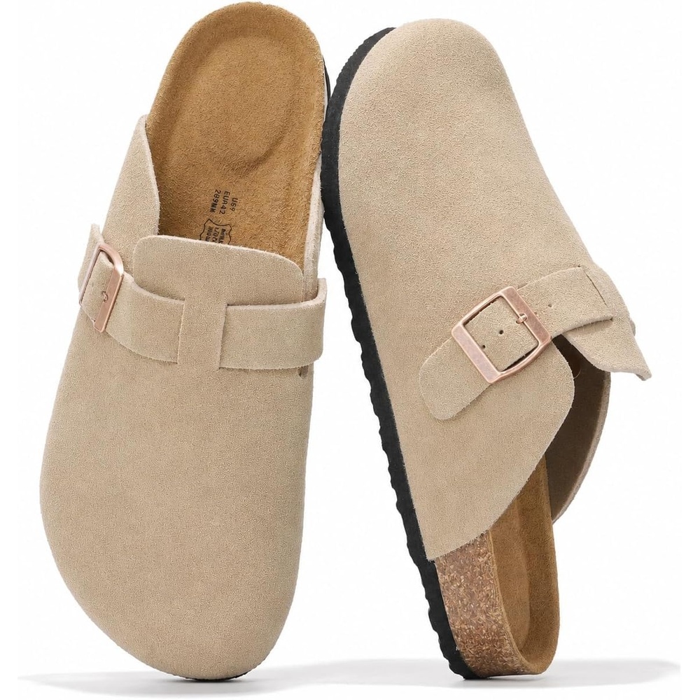 image:imageProject Cloud 100 Full Grain Genuine Leather Clogs for Men 2026 BrooklynSand Suede