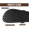 Project Cloud 100% Full Grain Genuine Leather Clogs for Men 2026 (Brooklyn)(Black)