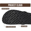 Project Cloud 100% Full Grain Genuine Leather Clogs for Men 2026 (Brooklyn)(Black Suede)