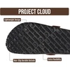 Project Cloud 100% Full Grain Genuine Leather Clogs for Men 2026 (Brooklyn)(Brown Distressed)