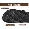 Project Cloud 100% Full Grain Genuine Leather Clogs for Men 2026 (Brooklyn)(Brown Suede)