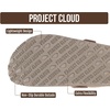 Project Cloud 100% Full Grain Genuine Leather Clogs for Men 2026 (Brooklyn)(Dark Grey Suede)