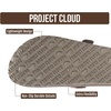 Project Cloud 100% Full Grain Genuine Leather Clogs for Men 2026 (Brooklyn)(Grey Mono Suede)