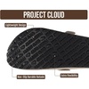 Project Cloud 100% Full Grain Genuine Leather Clogs for Men 2026 (Brooklyn)(Grey Suede)