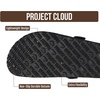 Project Cloud 100% Full Grain Genuine Leather Clogs for Men 2026 (Brooklyn)(Navy Suede)