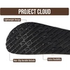 Project Cloud 100% Full Grain Genuine Leather Clogs for Men 2026 (Brooklyn)(White Suede)