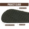 Project Cloud Mens Sandals, 100% Genuine Leather Mens Slides (Heritage)(Olive Suede)